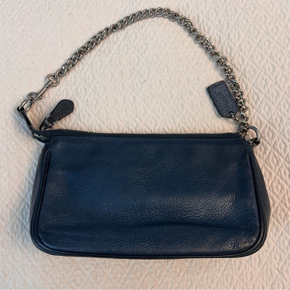 COACH Pebbled Leather Wristlet - Picture 6 of 10
